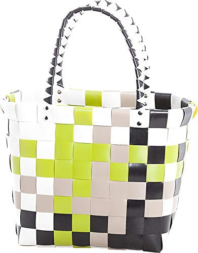 WORLD OF BASKETS ICE-BAG WITZGALL 5009-82 Evergreen Einkaufskorb, Shoppertasche, 28x21x28 cm