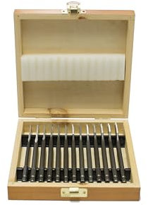 Wovar Coffret mèche plate bois - 13 pièces