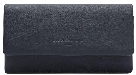 Liebeskind Berlin Geldbörse Damen Slam Leder I Geldbörse Damen groß I viel Platz, viele Fächer & Münzfach mit Reißverschluss I Leder Portemonnaie Damen I Damengeldbörse groß mit RFID-Schutz