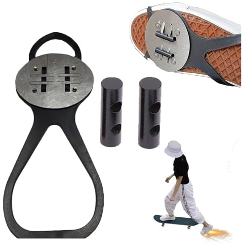 Cubrecalzado de yesca chispeante para monopatín y motocicleta, herramienta de fricción de chispa para bicicleta, almohadillas de yesca para bicicleta, accesorios para monopatín, cubiertas de zapatos