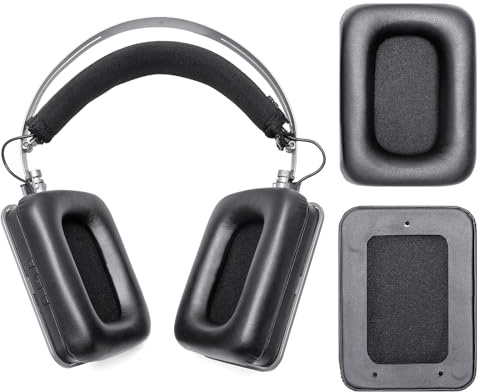 Voarmaks Replacement Ear Pads Compatible with Harman Kardon BT Premium Over-Ear Headphone, Protein Leather with Memory Foam, Detachable Earpads Connected by Magnets