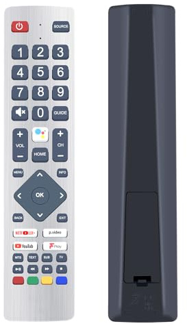 TCNOUMT Telecomando vocale di ricambio generico per TV Sharp Aquos TV, telecomando universale