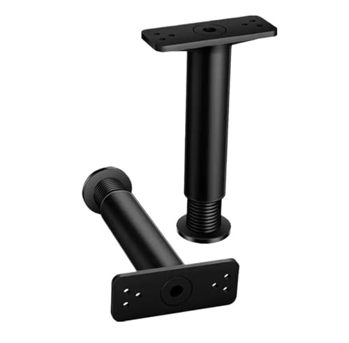 XPJYUA Supporto for trave del letto regolabile telescopico Piede in plastica rinforzata Gamba for mobili for divano Staffa portante for il fondo Piedini di supporto letto(-C)