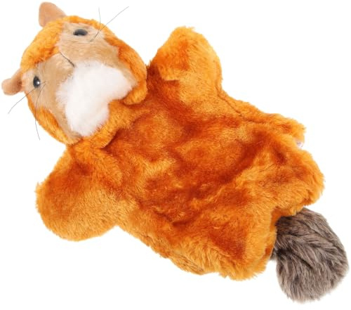 ifundom Eichhörnchen Handpuppe Kinder Plüsch Handspielzeug Fantasie Interaktives Lernspielzeug Für Kindergarten Und Zuhause