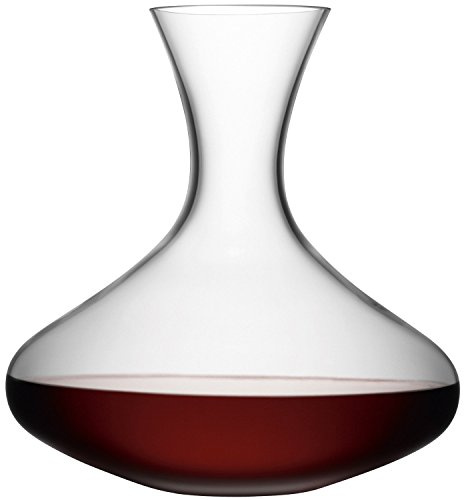 LSA International Wine Carafe 2.4L Clear| 1 Unit | Mouthblown & Handmade Glass | WI10