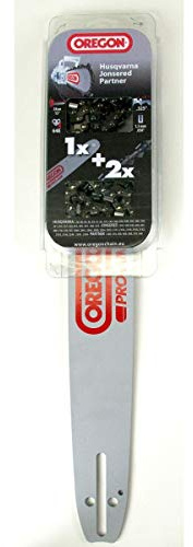 Oregon Schienen-Ketten-Set 1+2 AdvanceCut mit 1 Führungsschiene und 2 Sägeketten 3/8, 1.6 mm, 50 cm, 72 Tgl.