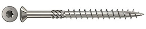 fischer Terrassenschrauben Edelstahl A2 TG TX - 5 x 40-200 Stück