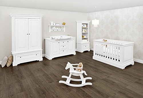 Pinolino 103467X Kinderzimmer 'Emilia' extrabreit, weiß