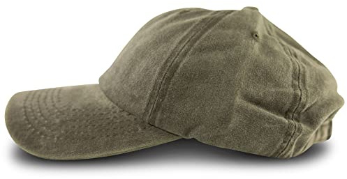 Baseballcap im Vintage Used-Look aus 100% Baumwolle, Unisex Jeans Denim Cap