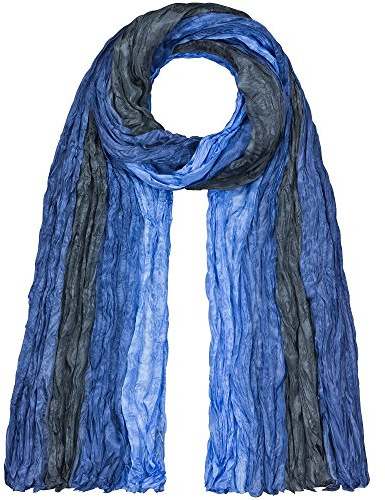 Japanwelt Seiden-Schal für Damen, bunt & elegant, aus 100% Seide, Stola Frauen Woman Seidentuch Schultertuch leichter Damenschal, Schals & Tücher, Herbst Winter Sommer, Halstuch Crash-Schal Tuch