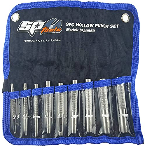 SP TOOLS SP30950 - Jeu de découpe joint - 9pcs - Conçu pour les Professionnels - Outils de frappe - Chasses et burins
