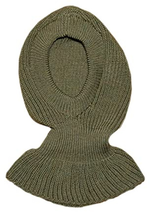 Sturmhaube 100% Merinowolle Erwachsene Männer Frauen Winter Mütze Halswärmer Gestrickt