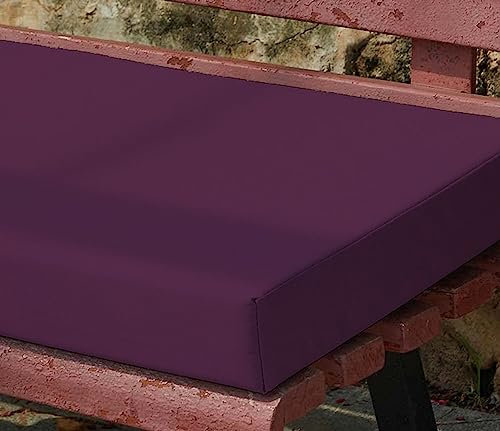 Benutzerdefinierte Bankkissen, Bank-Sitzpolster mit rutschfestem Boden Erkerfenster, Garten Terrasse Bankkissen für Gartenmöbel, langes Stuhlkissen für Schaukel Veranda
