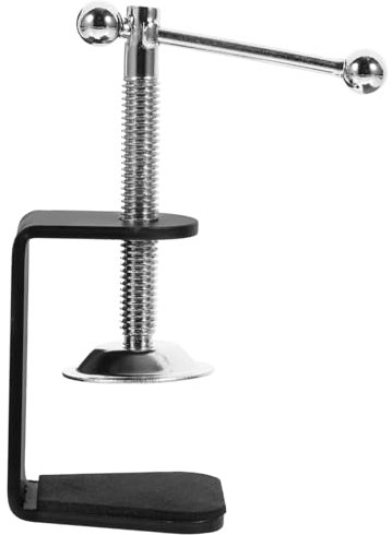 DOITOOL 2 Stück C-klemmen Tischmontage Verstellbare Halteclips Aus Robustem Metall Für Schreibtisch Und Arbeitsplatz