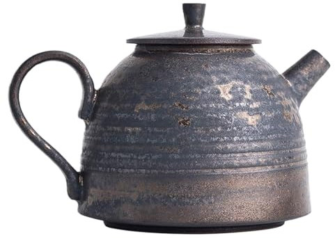 AMULONG Tetera China Antigua Teteras De Cerámica, Juegos De Té De Porcelana Kung Fu Y Artículos Decorativos For El Hogar Tetera Japonesa