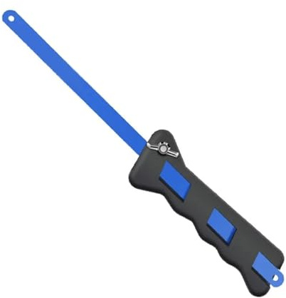 Mini sierra de mano portátil ajustable de metal con mango de plástico for cortar tubos de PVC y madera, accesorios for herramientas de carpintería.