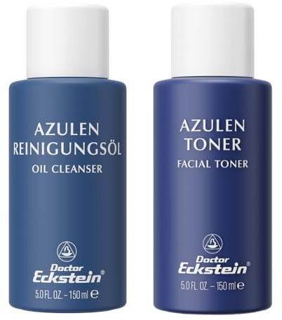 Dr. Eckstein Azulen Set für Empfindliche Haut, Öl & Toner
