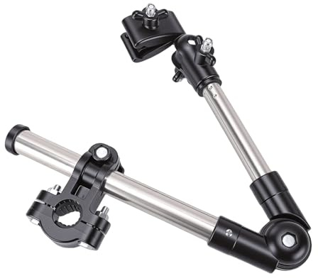 AMONIDA Shockproof Bike Umbrella Holder for Sun Protection Universal Fit for Bicycles Electric Bikes Scooters for Outdoor Activities