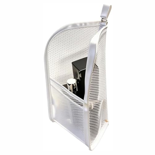 Cesujowaz Standing Kosmetiktasche, Klappbare und Durchsichtige Reise-Kulturbeutel, Große Kapazität Wasserdichter Eva Organizer für Zahnbürste & Toilettenartikel