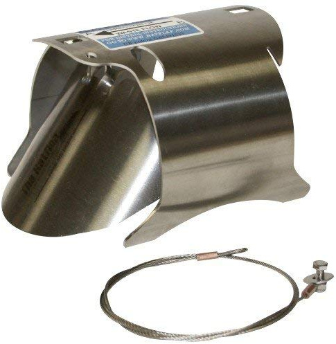 Ratflap Stainless Steel Rat Prevention Fast 4 100mm Clay or Plastic Drain Pipe