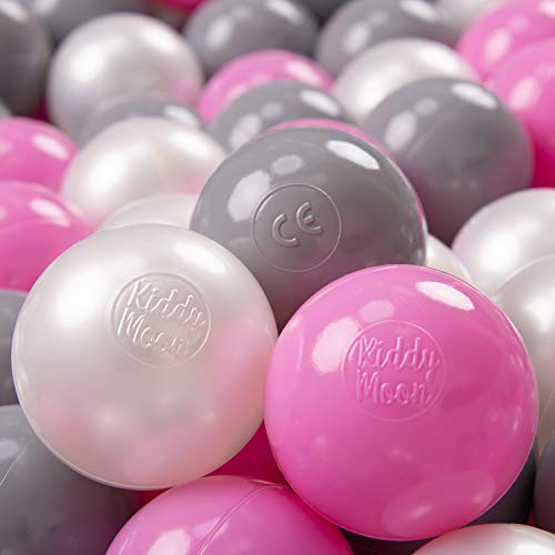 KiddyMoon Kinder Bälle Für Bällebad Baby Spielbälle Plastikbälle ∅7Cm Made In EU