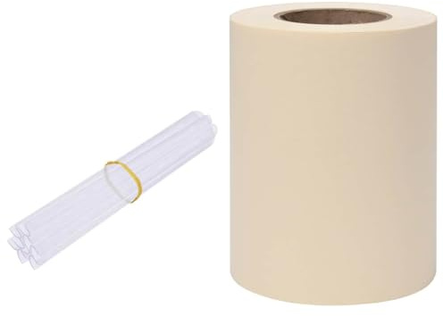 vidaXL Garten Sichtschutz Streifen Zaunblende Zaunfolie Doppelstabmatten Sichtschutzstreifen Gartenzaun Folie Zaun Rolle Zaunfolie PVC 35x0,19m Creme