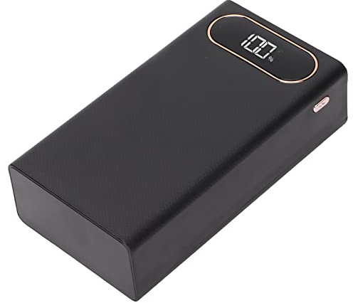 Power Bank, L12 22.5W 12x Scatola di Immagazzinaggio della Batteria Senza Saldatura Display LCD Alimentatore Portatile Dual USB Power Bank Portatile Fai da Te