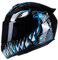 Shkalacar Casco de Moto,Casco Integral Moto Completa Unisex Adulto Cool Rider Four Seasons New Street Touring (L, Azul)