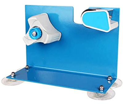 NUOBESTY Tischklebebandschneider Mit Gezahntem Cutter Klebebandabroller Aus Eisen Und Kunststoff Für Verpackungsklebeband Praktisches Werkzeug Für Versandkartons Und Plastiktüten