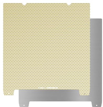 Jusnboir Doppelseitig Texturiert PEI Druckplatte 235 x 235 mm, Wabenförmig Spring Steel Druckbett für Ender 3/Ender 3 Pro/Ender 3 V2/3 V2 Neo/Ender 3 Neo 3D Drucker Zubehör