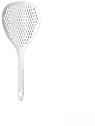 CHICKEN Cucharas para Cocinar Colador de Fideos Resistente a Altas temperaturas de Estilo Chino, colador de Drenaje de plástico for el hogar y la Cocina Cucharas para Revolver(B)