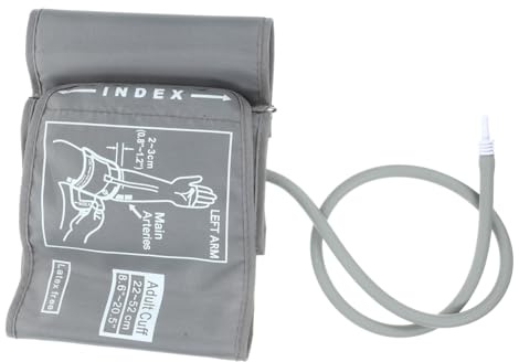 Nylon Oberarmmanschette, Leicht und Hautfreundlich, Verstellbar | Einfach Anzubringen,, Praktische Armgröße, Geeignet für Senioren und Mobile Nutzung