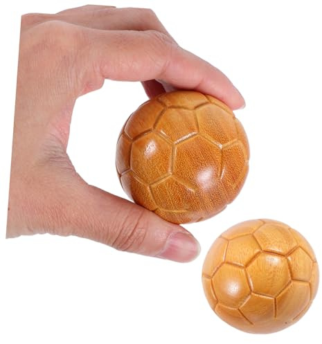 Healeved 2pezzi Palline Cinesi Da Design Forma Pallone Calcio Per Esercizi Manuali Massaggio Fitness e Rilassamento in Diverse Situazioni Di Utilizzo