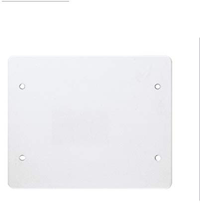 COPERCHIO A VITE 120X100 PER SCATOLA CASSETTA A MURO COPRISCATOLA BIANCA