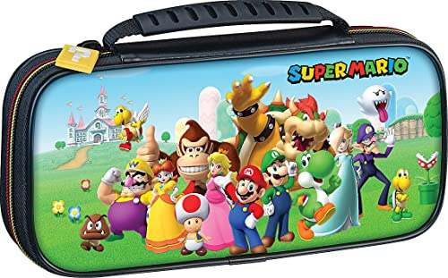 Bigben Interactive Switch Travel Case Super Mario & Friends NNS53A Boîtier Robuste Nintendo Multicolore