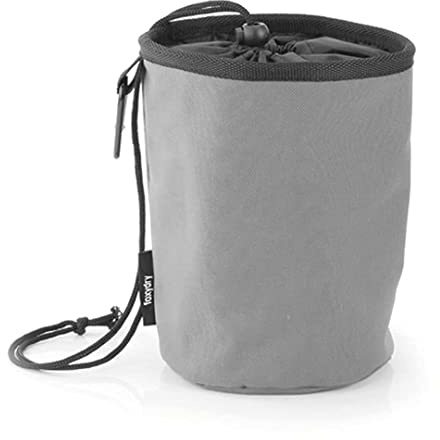 foxydry Borsetta porta mollette, borsa portamollette in tessuto, cesto contieni mollette impermeabile da interno e esterno con moschettone (16 mollette)
