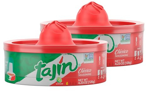 Tajin Clásico Chile Lime Seasoning Rimmer 4.23 oz (Pack of 2)