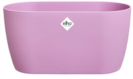 Elho Brussels Orchid Duo 25 - Vaso per Orchidee - Interno - Ø 24.8 x H 12.0 cm - Viola/Vivid Violet