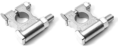 Recoil ZB-1 Military Spec - Set di morsetti per batteria, per auto, camion, barca, camper, navi, un paio