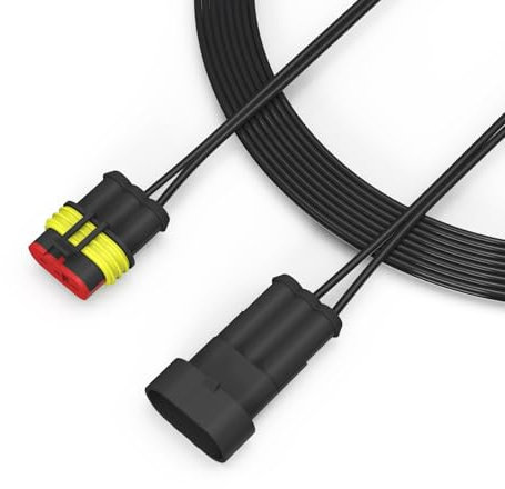 Shentec 20M Niederspannungskabel Transformator Kabel kompatibel mit Gardena Robotic R38Li, R40Li, R80Li, SILENO City, Sileno+ R100Li Mähroboter, Rasenmähe