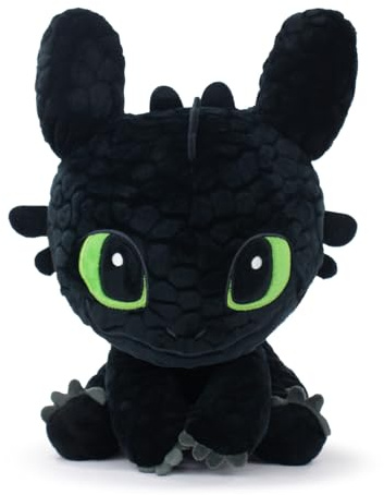 Play by Play – mjuk leksak drake tämja lätt gjord – 30 cm – 760025569 (öppna ögon)