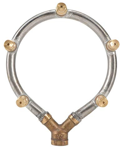 Tnfeeon Builles de Vitesses Premium -Delstahl -misting Sprinkler Atomic Têtes de Pulvérisation pour L'irrigation Agricole du Jardin 5 Unité de Pulvérisation Circulaire Réglable de la Tête