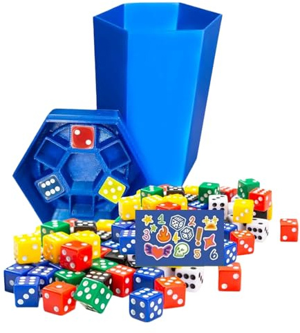 Familientreffen-Würfelspiel – Mülleimer-Partyspielzeug, interaktives Herausforderungsset, spannendes strategisches Spiel, wettbewerbsfähiges Tischspiel, lustiges Unterhaltungsset | Ideal für Klassenzi