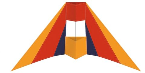 Günther Flugspiele 1157 - Einleiner-Drachen Phoenix, 65 x 180 cm, Drachen aus robustem Ripstop-Polyester, für Kinder ab 6 Jahren, inkl. hochwertigen Schnüren auf Seilhaspel