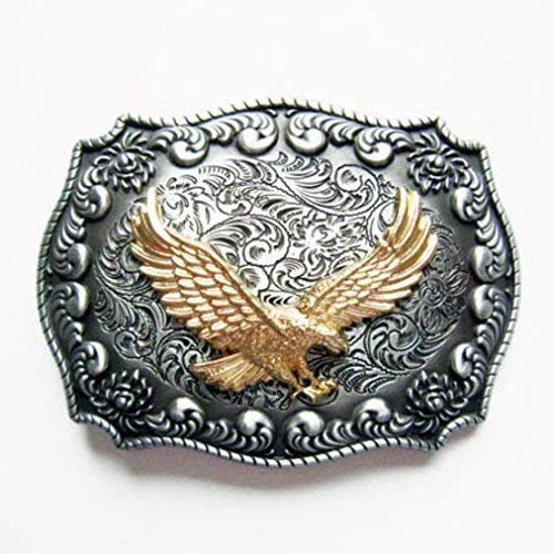 Piratenladen Buckle angreifender Adler, Western Gürtelschnalle