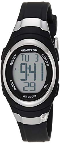 Armitron Sport Women's Digital Chronograph Resin Strap Watch, 45/7034