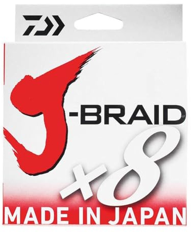 Daiwa J-Braid 8 Braid 0.06mm 150m Multicolour - geflochtene Angelschnur