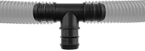 25mm tee Diverter Connector for use with Pond Pumps,Filter,Water Features Ideal for Corrugated Flexible Pond Hose