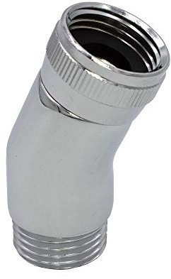 VARIOSAN Winkelstück für Handbrause 10612, 1/2 IG x 1/2 AG, 22,5°, chrom
