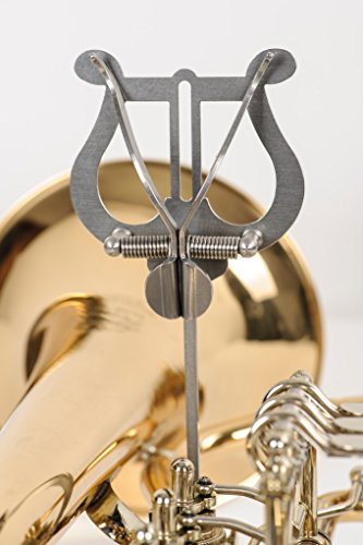 Lyra G580 für Trompete bis Tuba, Marschgabel, Marschbuchhalter, Notenhalter aus Edelstahl